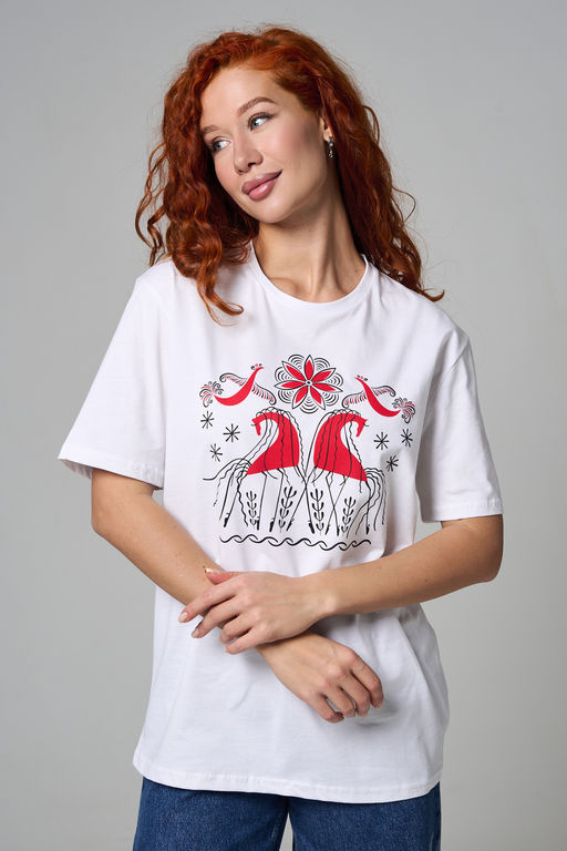 Футболка унисекс Натали кулирка  фото 24