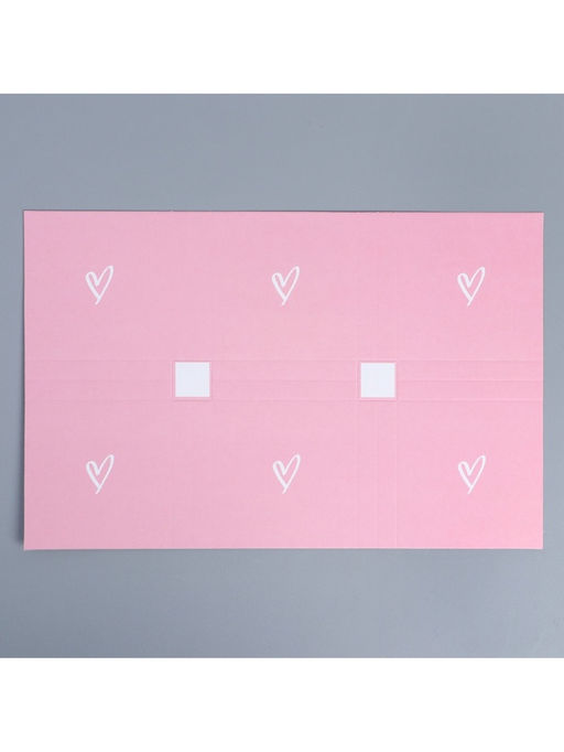 Цена за 5 шт. Коробка кондитерская для муссовых пирожных «Сердечки», 27×17.8×6.5 см