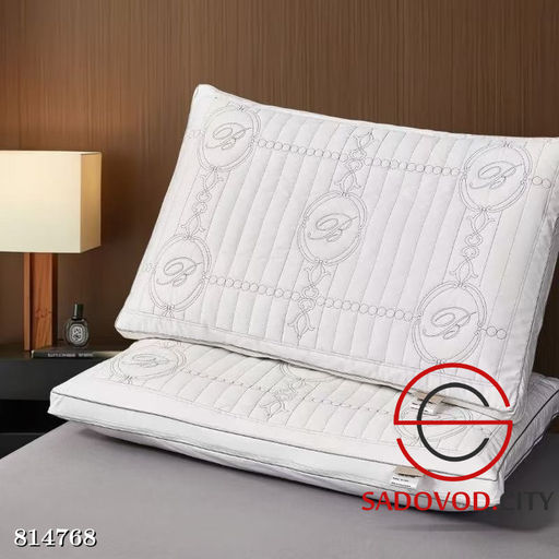 Гипоаллергенные подушки средней жесткости со съемным чехлом