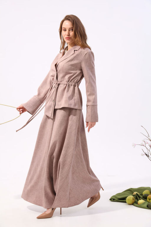 Юбка NIKVA н813-6 песок  фото 2