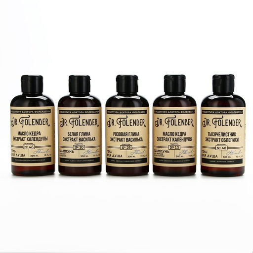 Гель для душа женский с экстрактом василька, 300 мл, DR.FOLENDER