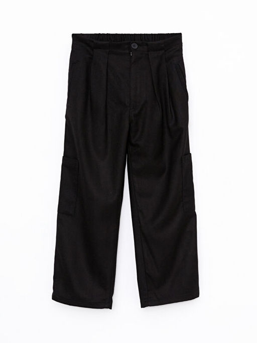 Beli Lastikli Basic Gabardin K?z ?ocuk Kargo Pantolon - Waikiki фото 3