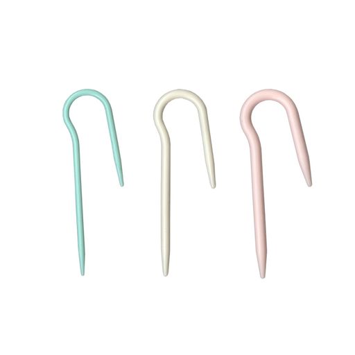 Для вязания Gamma CS-03 спицы для снятия петель пластик 3 шт 3 мм/4 мм/5 мм