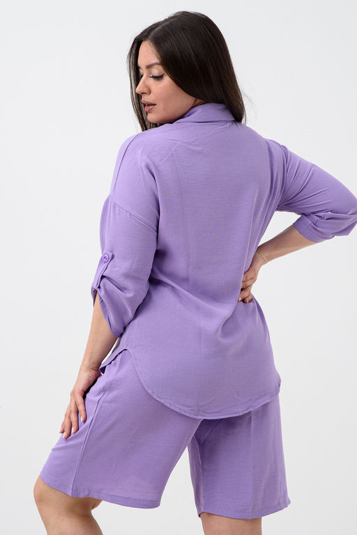 Комплект женский (рубашка+шорты) 52523