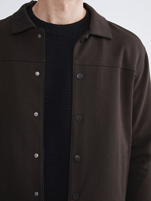 Rahat Kal?p Uzun Kollu Erkek G?mlek Ceket