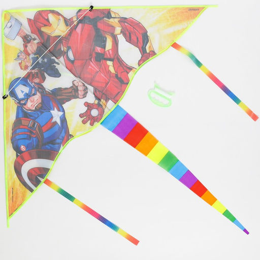 Воздушный змей «Железный человек, Тор, Капитан Америка», Мстители, 70×105 см