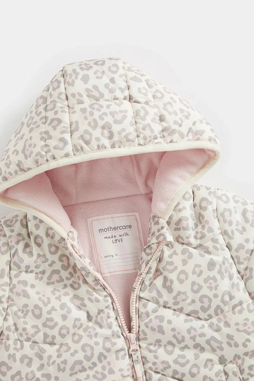 MOTHERCARE / Куртка стеганная на флисовой подкладке  фото 4