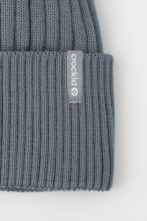 Crockid _ КВ 22012/25/тем.серый меланж комплект дет (шапка, шарф-снуд)  фото 2