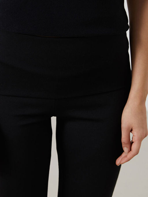 Kar?n Panelli ?spanyol Pa?a Hamile Tayt Pantolon