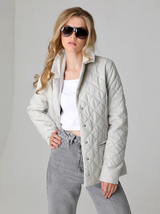 24120 Куртка св.серый - Dizzyway фото 3