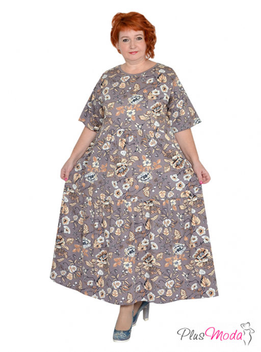 Платье Модель №1221 размеры 44-84 - Plusmoda фото 11
