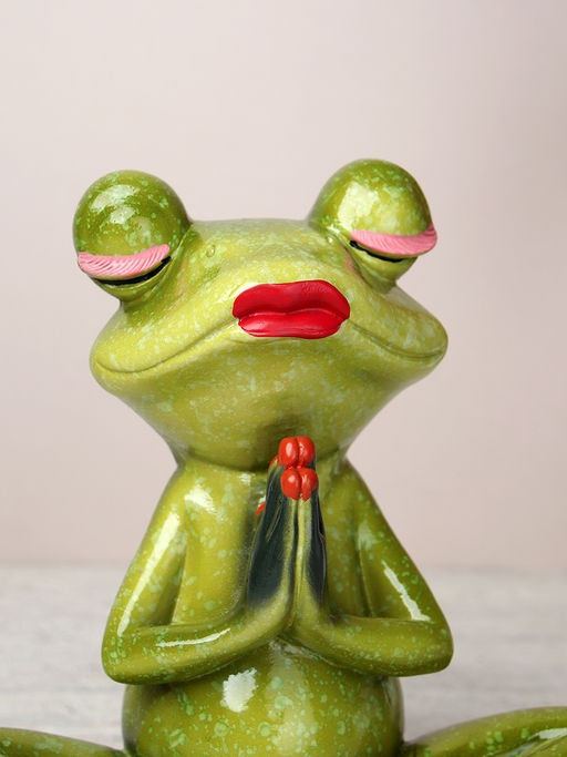 Фигурка Лягушка Йог 15 см / YX39032 /уп 16/ - Галеонтрейд фото 4