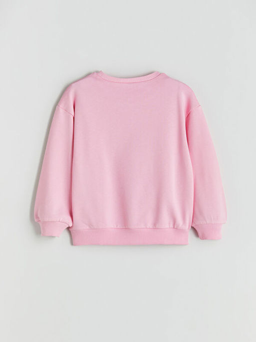 Bisiklet Yaka Kuromi Bask?l? K?z ?ocuk Sweatshirt