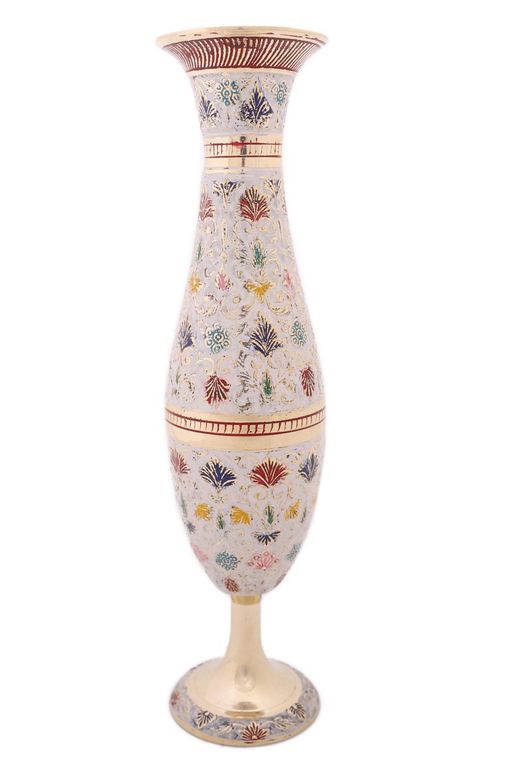 Ваза 10 №Кт6018/10/1 (эмаль белая) - Ганг фото 3