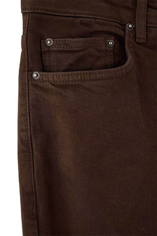 Kahverengi Regular Fit Esnek Kuma_ Mevsimlik Normal Bel Erkek Dokuma Pantolon TMNAW27PL00007 - Trendyolmilla фото 2
