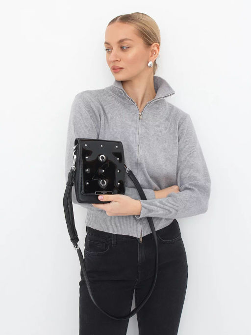 Сумка 28191-1 black Velina Fabbiano-Safenta