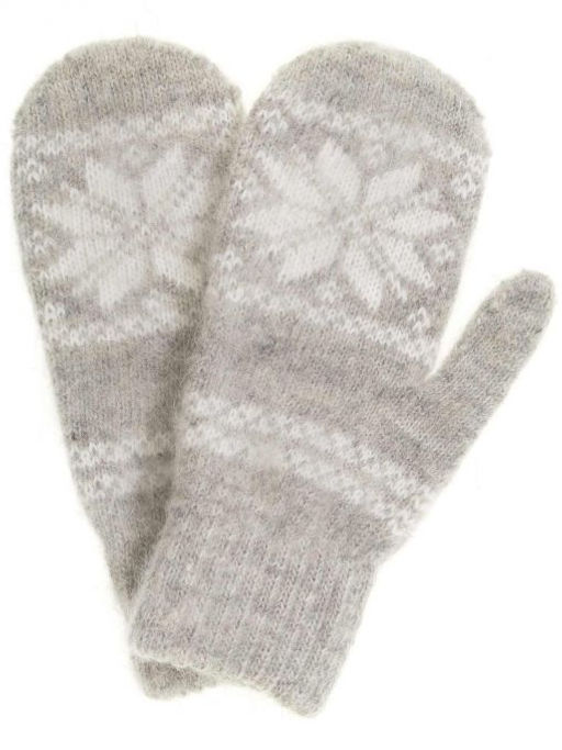 Варежки женские Звезда ПУХ 3004-1 - Рассказовские варежки фото 2