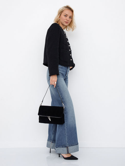 Сумка 8360F black Polina&Eiterou