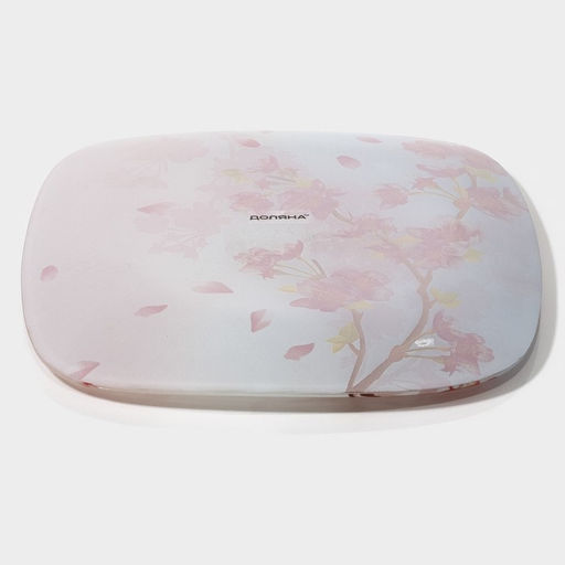 Тарелка стеклянная десертная Доляна Сакура, 2020 см  фото 10