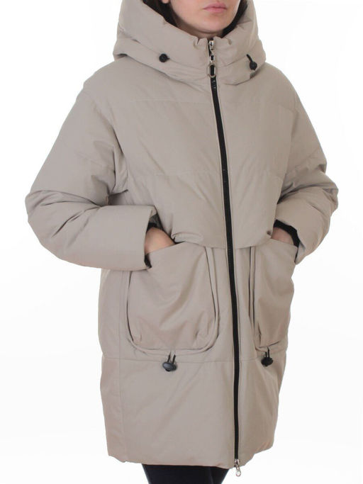 806 GRAY Куртка зимняя женская (200 гр. синтепон)