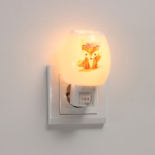 Светильник «Лисичка» 1×7 Вт Е11 белый 6×7×12 см