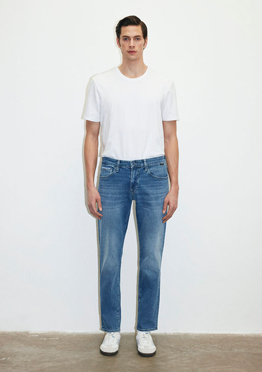 Martin Premium Blue Ac?k Mavi Jean Pantolon  фото 2