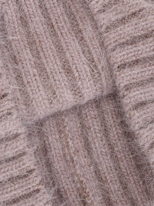 Шапка жен. анг+нейл+шерсть LB-A53046 cacao - Labbra фото 4