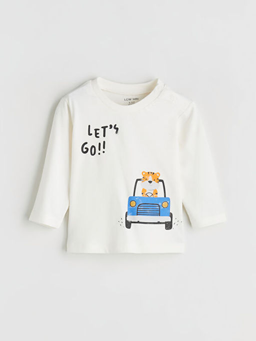 Bisiklet Yaka Erkek Bebek Sweatshirt ve E?ofman Alt