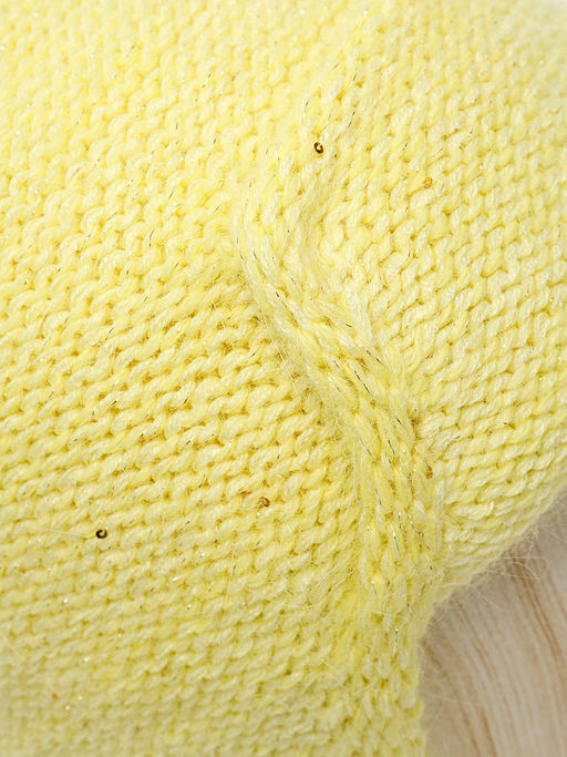 Шапка жен. анг+нейл+люр LB-A53040 lemon - Labbra фото 3