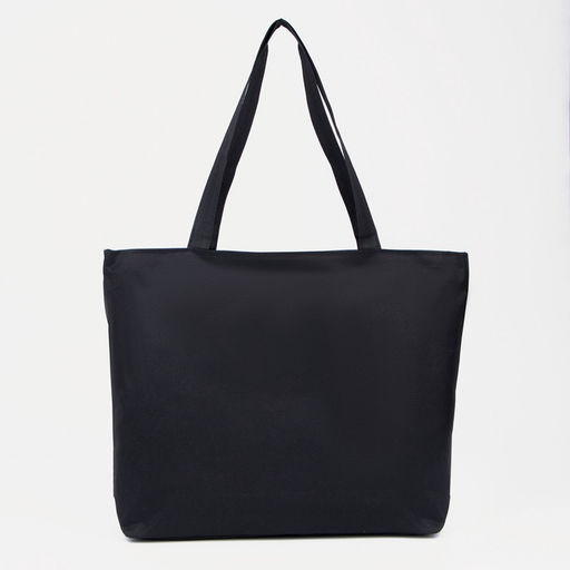 Сумка - шоппер «Котики», на молнии, с подкладкой, 42×9×32 см, чёрный