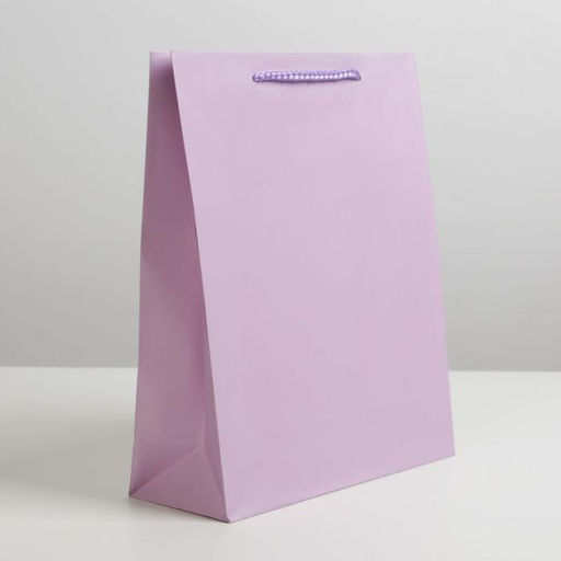Пакет ламинированный Сиреневый, ML 21 х 25 х 8 см - Доступные радости фото 2