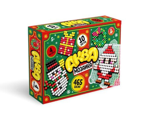 Аквамозаика "Новый год" 4 фигурки, 465 эл