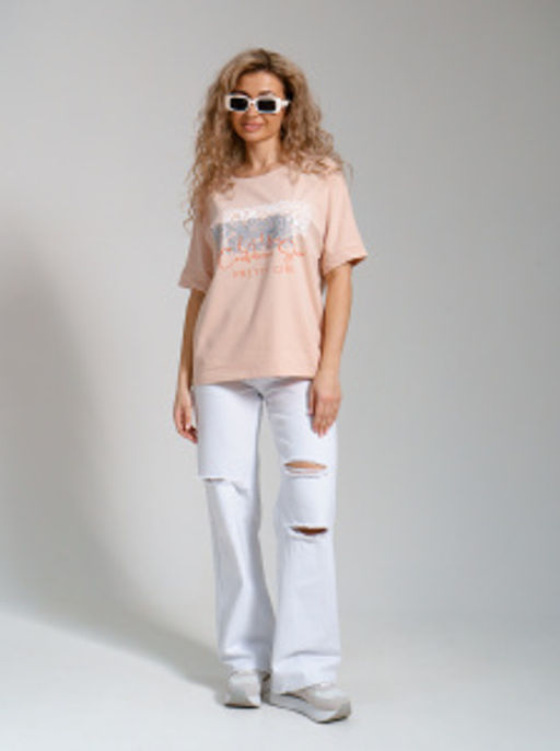 940/1 Футболка "Пудра"