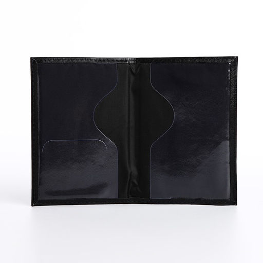 Обложка для паспорта, чёрная