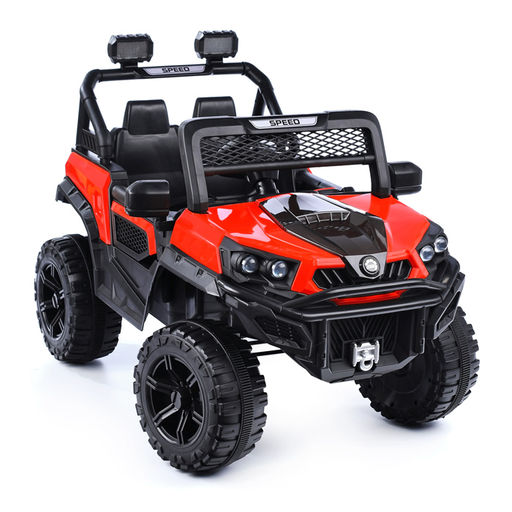 Электромобиль "Фиджи" на аккумуляторе, с р/у управлением, 12V4.5 двухприводный (красный)