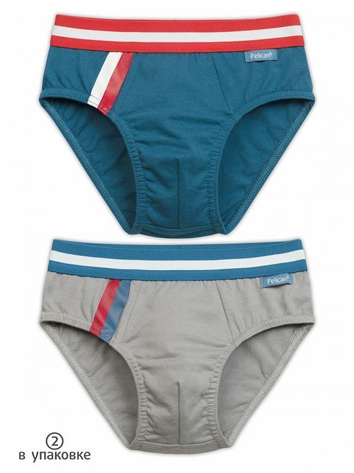 BULB3236(2шт. в упаковке) трусы для мальчиков