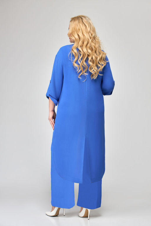 Костюм Svetlana Style 1770 василек+белый