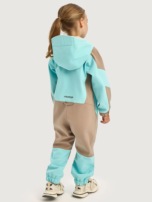 Комбинезон 8л15026 небесный/кофе