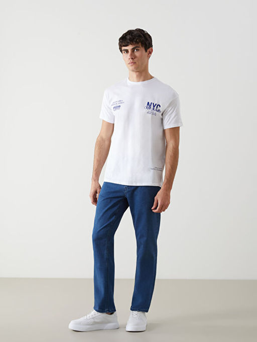 790 Rahat Kal?p Erkek Jean Pantolon