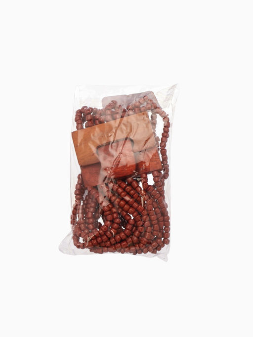 Браслет плетёный, 20×5 см, коричневый