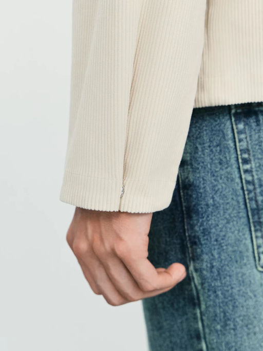 Толстовка из вельвета relax fit / Zarina