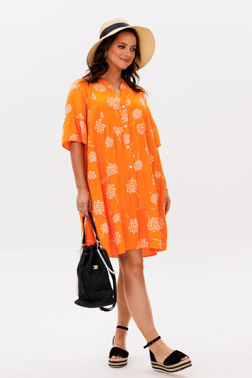 Платье Mubliz 348 оранжевый