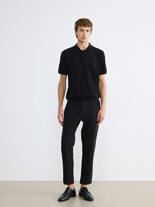 Polo Yaka Erkek Triko Ti??rt