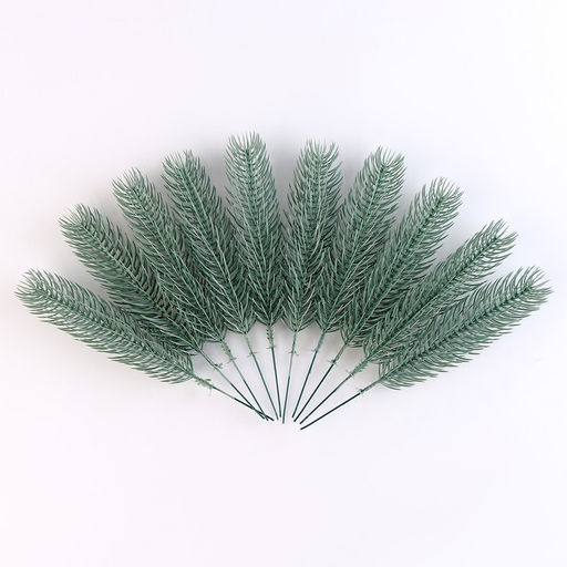 Литая веточка, голубая, 21 × 4 см, набор 10 шт.
