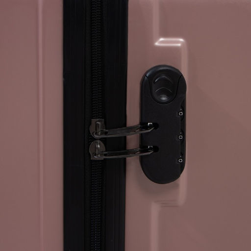 Чемодан большой 28 кодовый замок, цвет розовый - Simaland фото 7