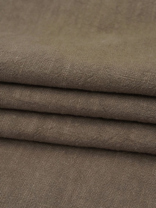 Крапива Рами (Ramie) цв.Кофейно-серый, СОРТ2, ш.1.4м, крапива-100%, 240гр/м.кв - Купава фото 6