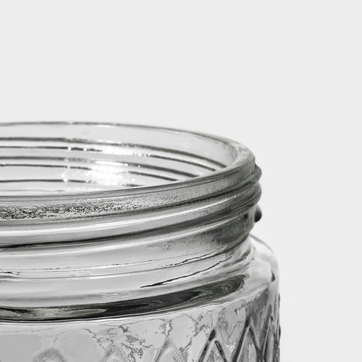 Банка для хранения сыпучих «Премиум», 850 мл, 11×12 см, с металлической крышкой, стекло