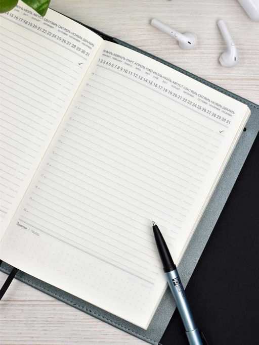 Ежедневник-органайзер недатированный ESCALADA, А5+, 120 л., арт. 63923/ 10 КРАСТ ЗЕЛЁНЫЙ  фото 24