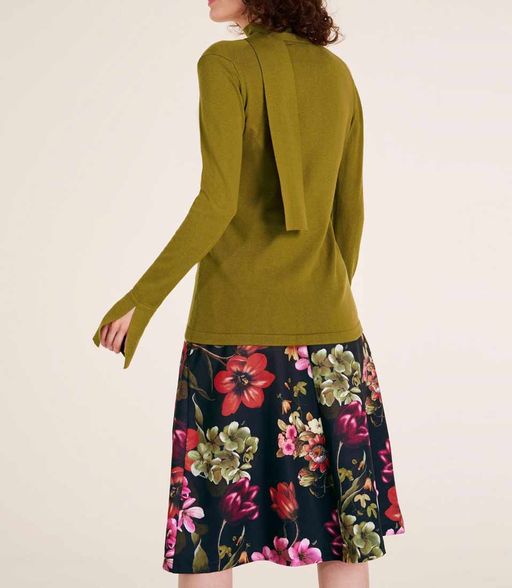 Пуловер, оливковый - Heine фото 4