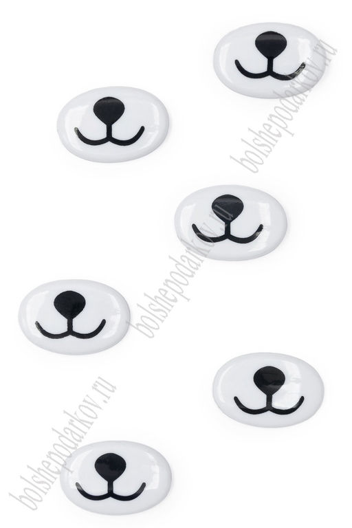 Фурнитура "Ротик-носик" 30*20 мм (20 шт) SF-7614